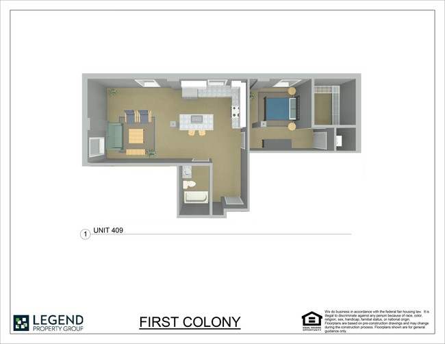 Floorplan - First Colony Flats