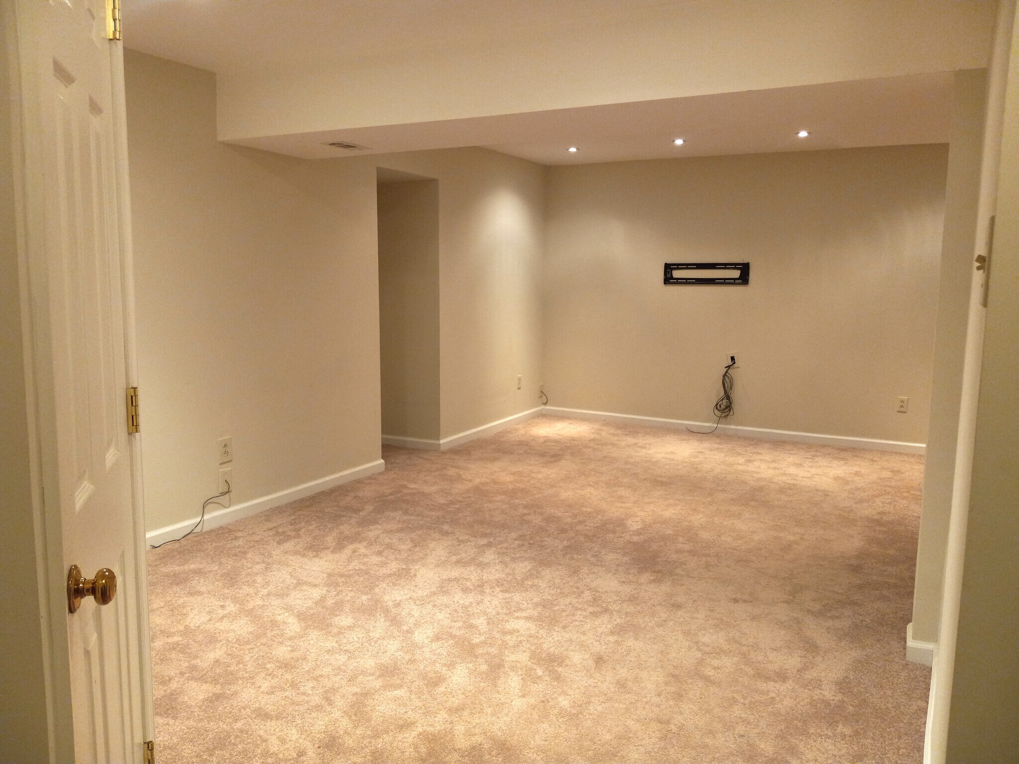 Basement rec room - 6146 Franconia Station Ln