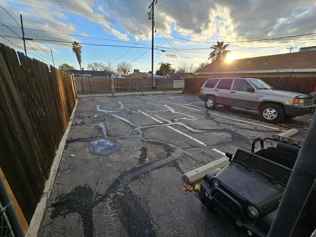 Gated parking lot - 221 Lincoln Ave