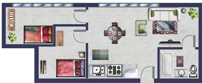 1BR/1BA - Button Factory