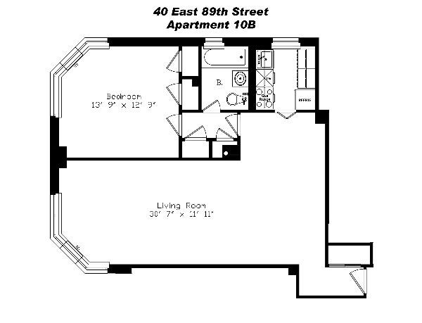 Floorplan - 40 East 89th Street