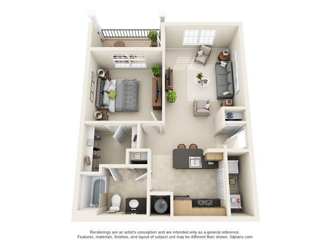 Floorplan - Overlook at Gwinnett Stadium