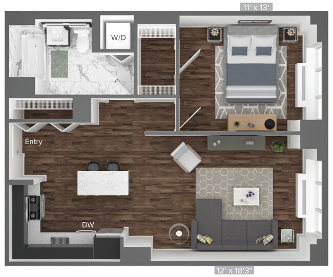 Floorplan - Avalon Bowery Place