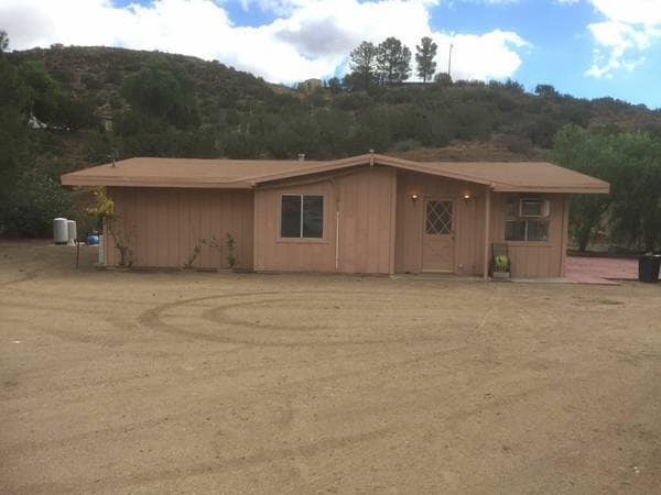 Front of house. With Brush Clearance - 10160 Escondido Canyon Rd