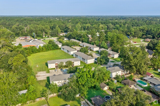 Aerial - Spring Tree Apartments