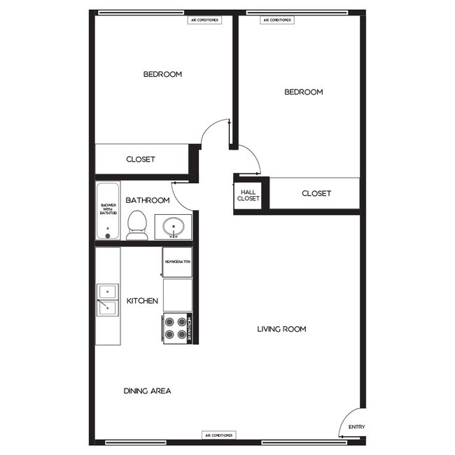 Desert Pines Villas - Apartments For Rent in Las Vegas - Two Bedroom - Desert Pines Villas