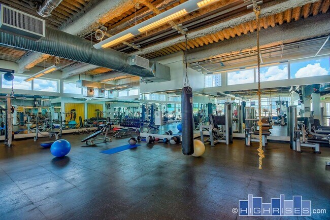 Fitness Center (open 24/7) - 150 E Robinson St