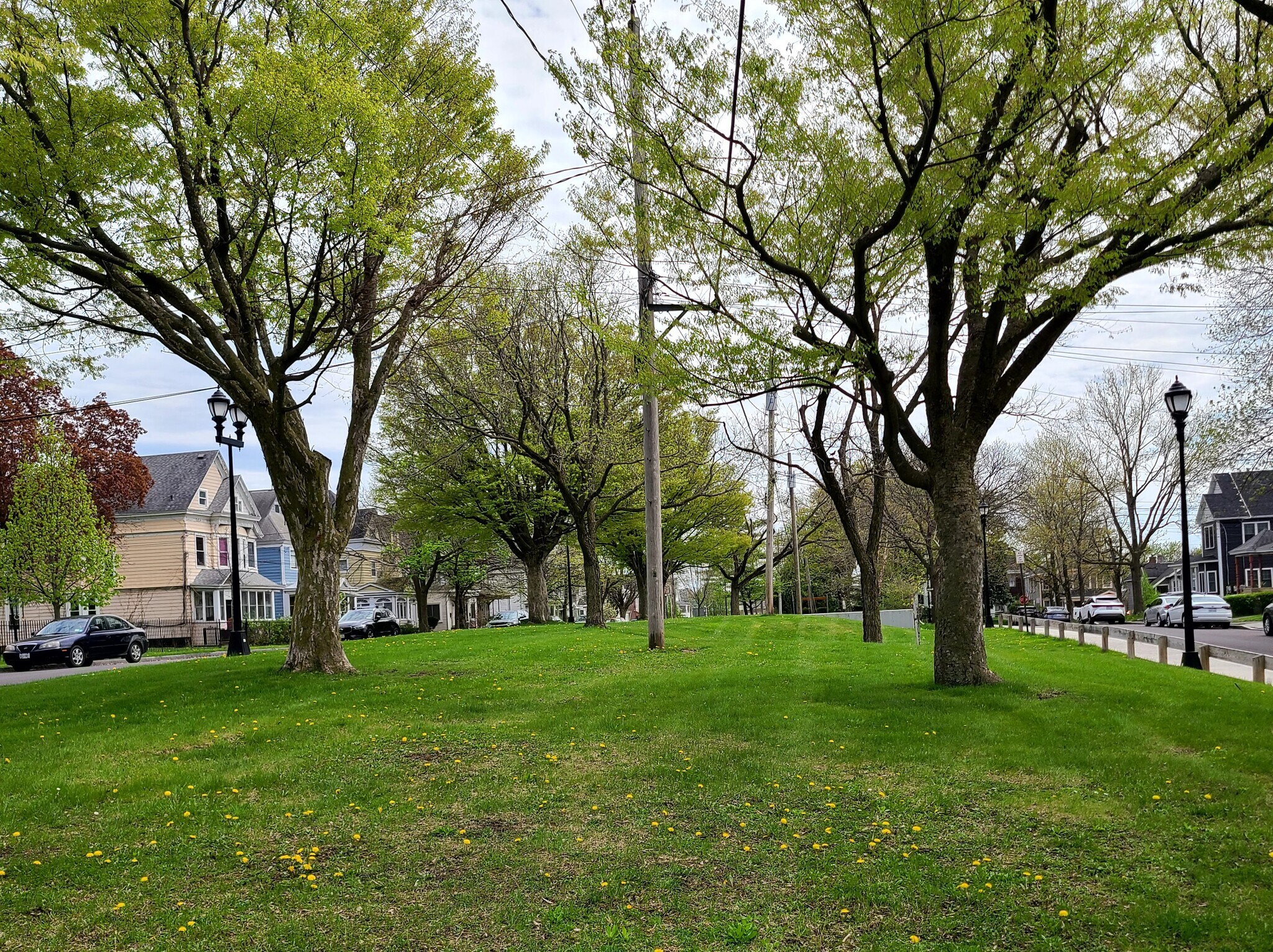 McGrorety Park in front of the apartmenttment - 715 N McBride St