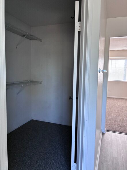This walk in closet is in the Master Bathroom - 1617 Norton St