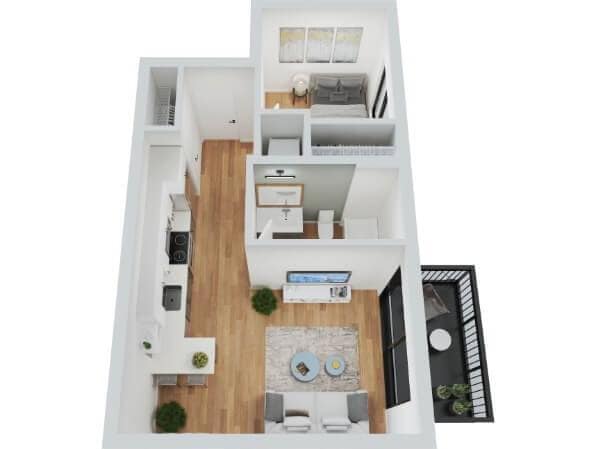 Wood - Alexander Apartments