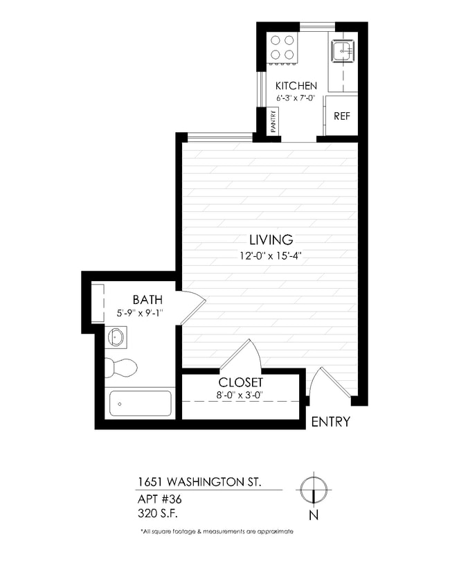 Floorplan - 1651 Washington