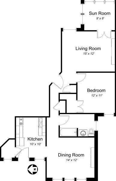 Building Photo - Extra Large Lakeview One Bedroom Includes ...
