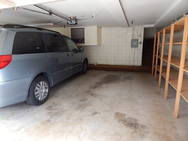 2 Car Garage with lot of storage space - 584 W Huntington Dr