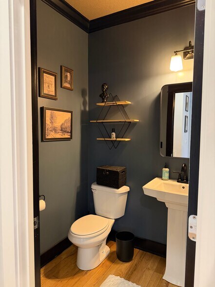 Downstairs half bath - 1510 Ward Ave