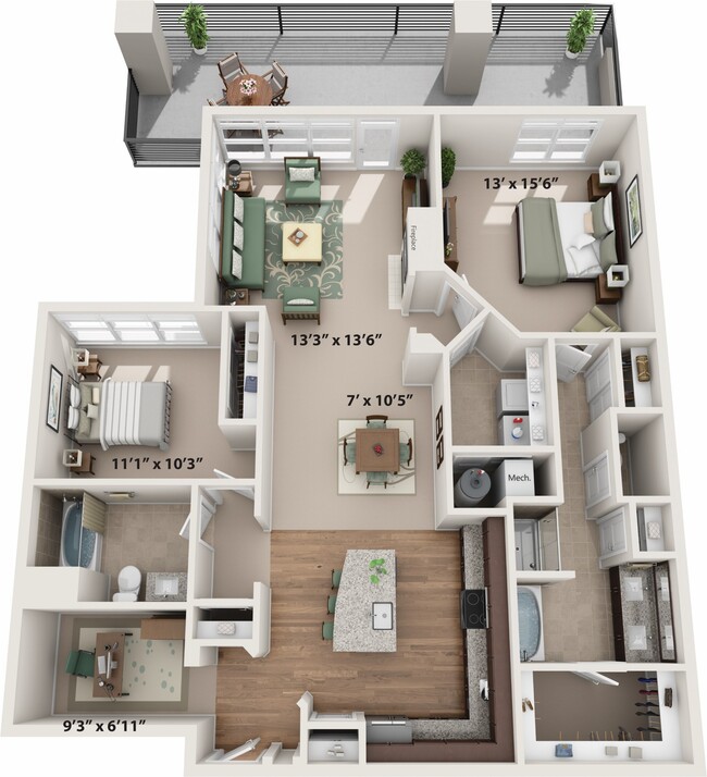 Floorplan - Amberley at Inverness