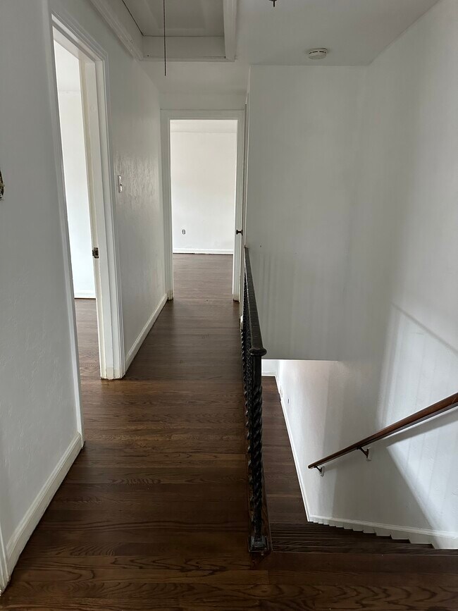 upstairs hallway - 129 Academy Ave
