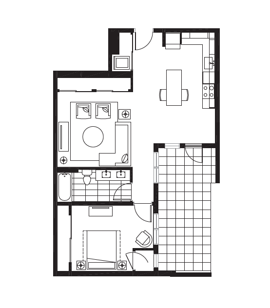 Floorplan - SECOND AND SECOND
