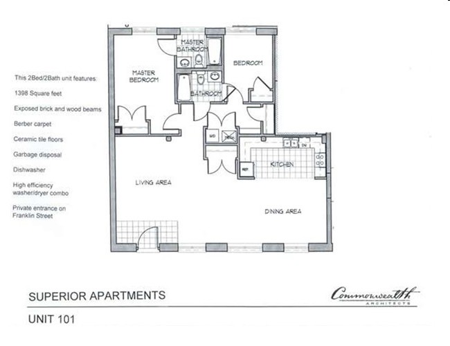 UNIT 101 - Superior Warehouse Apartments