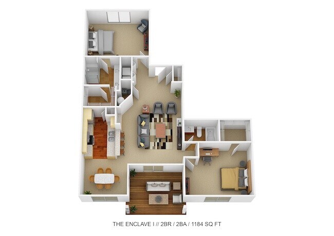 Floorplan - Four Bridges