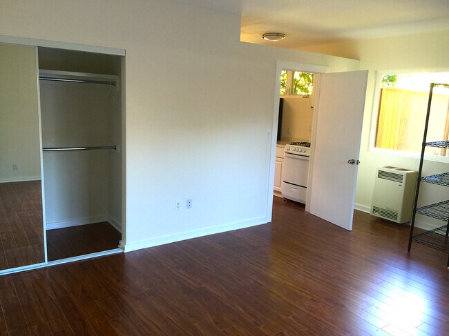 Big closet and picture window in bedroom - 4360 Stewart Ave