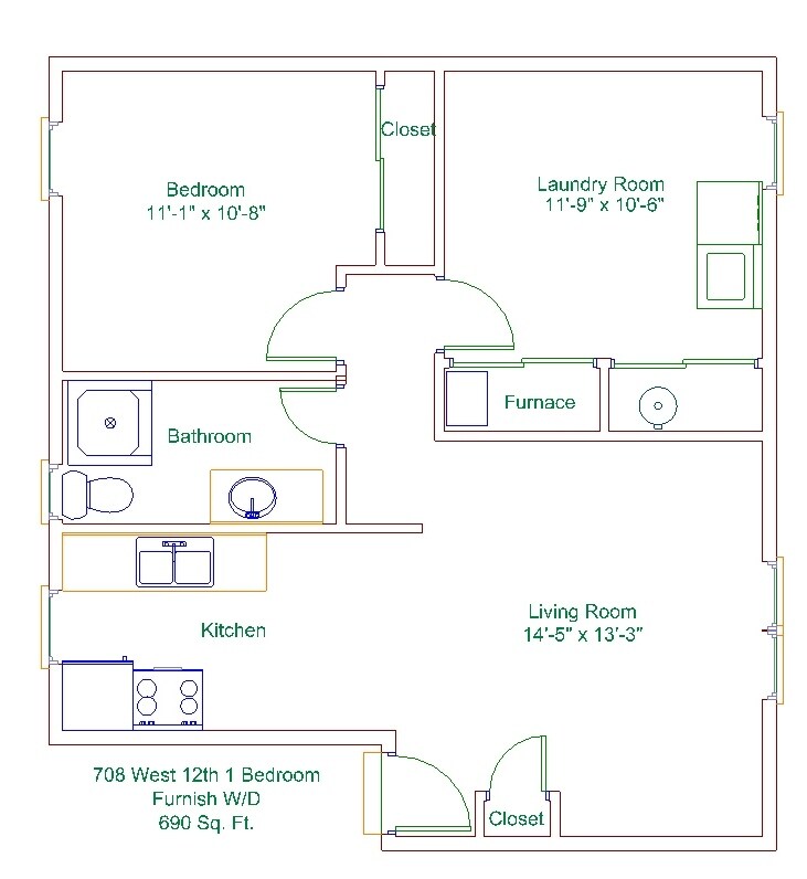 Building Photo - 708 W 12th St