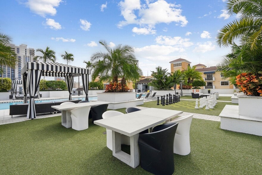 Rooftop Lounge - AMLI Dadeland