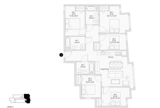 Floorplan - Bosco
