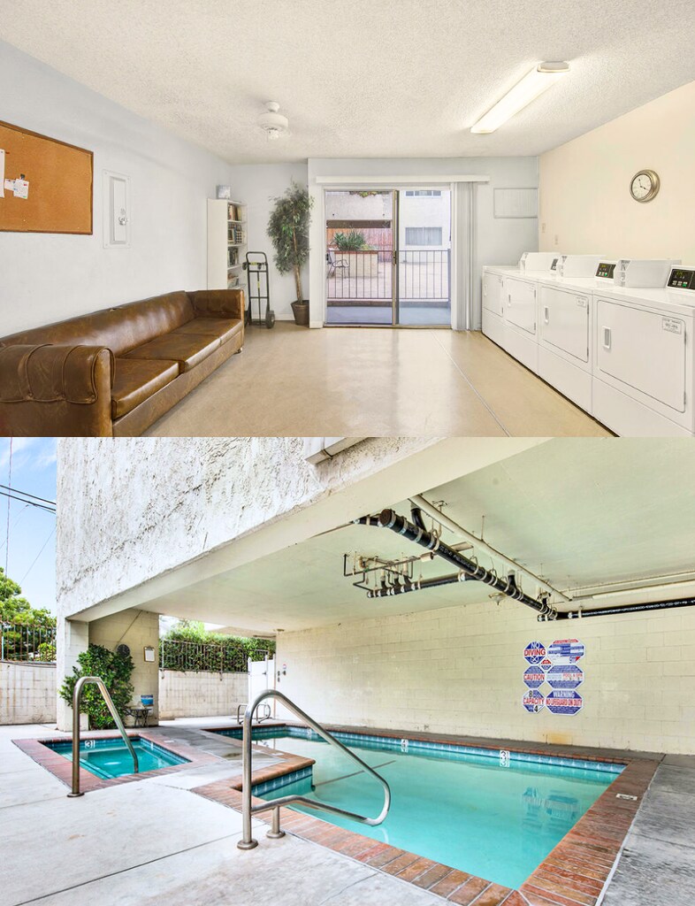 laundry & pool - 125 S Sierra Madre Blvd