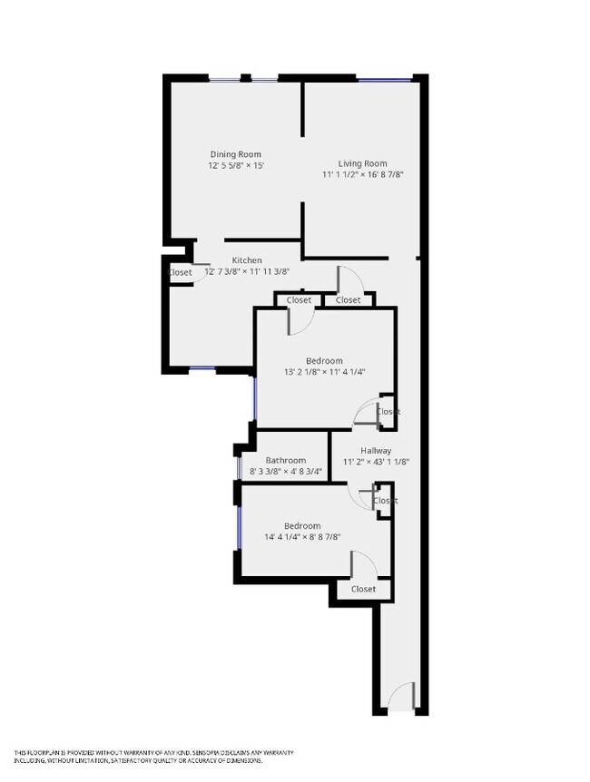 Floorplan - 622 West 141st Street