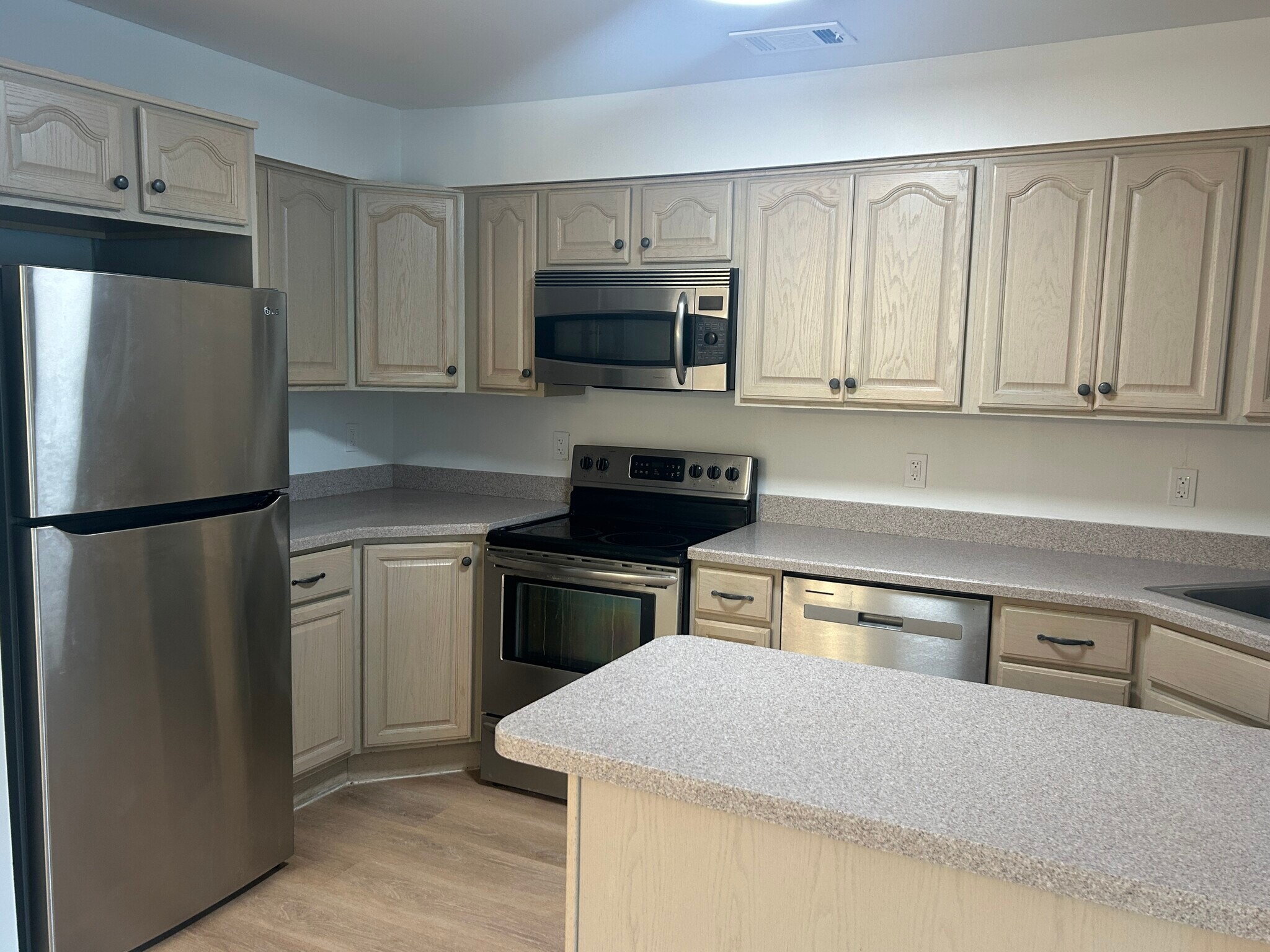 Kitchen with stainless steel appliances - 45 Augusta Dr