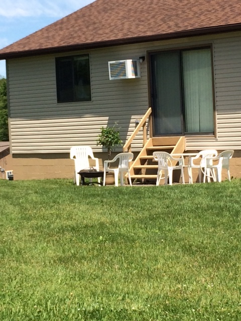 Cement Patio out back - 4805 Sunnybrook Rd