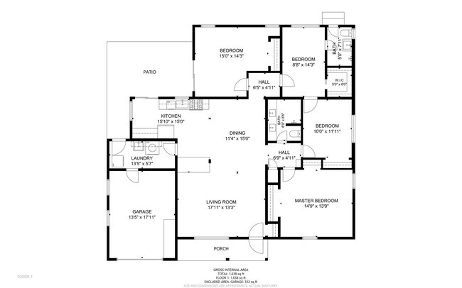Building Photo - 4BD/2BA, Remodeled Kitchen! Newer Floors!
