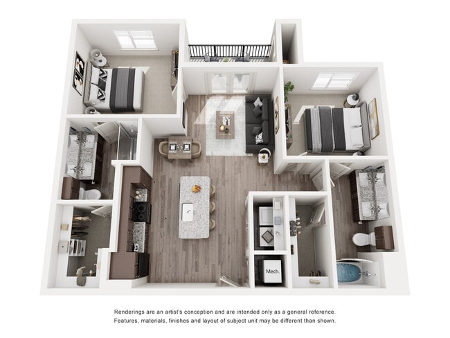 Floorplan - The Heights at Crowley