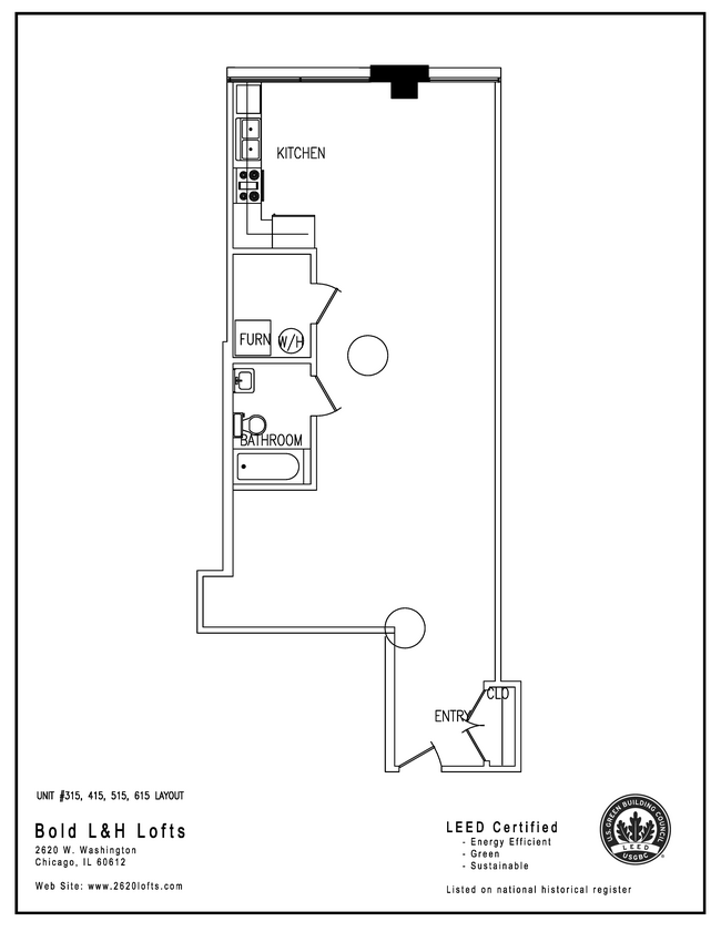 Floorplan - 2620 Lofts