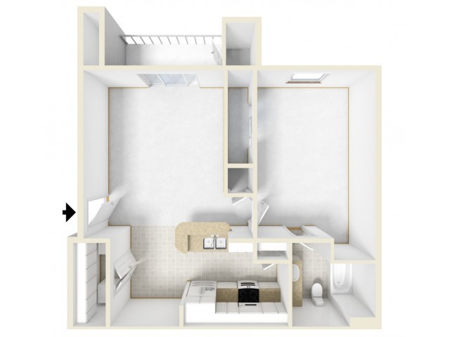 Floorplan - Tall Grass Apartments