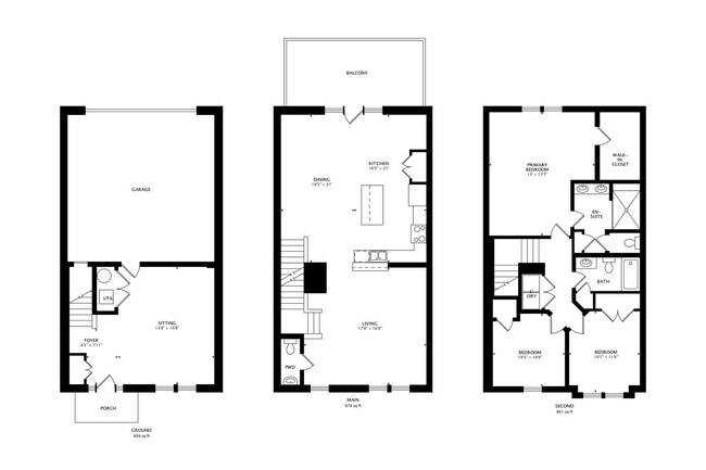 Building Photo - *Coming Soon* 3 bedroom, 2.5 bath Luxury Townhome in Market Square Subdivision!