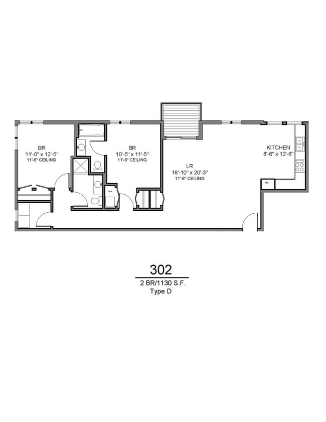 Floorplan - Sunrise Apartments