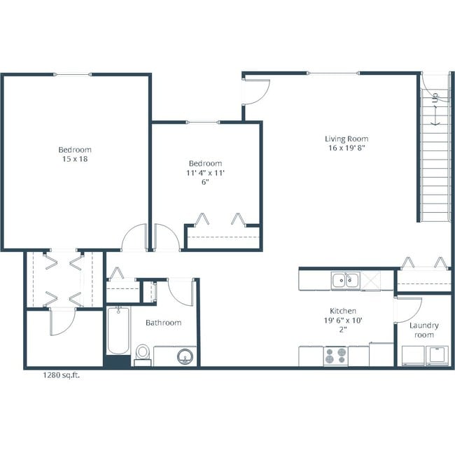Floorplan - Ashbury Apartment Community
