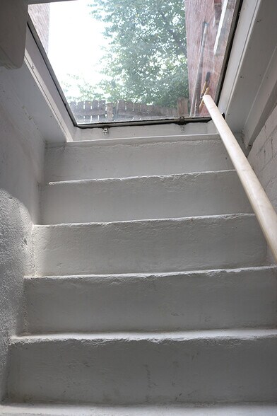 Staircase to skylight - 3118 1/2 Dumbarton St NW