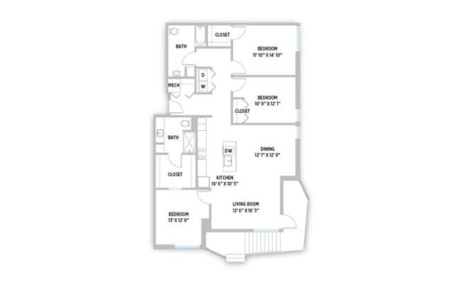 Floorplan - Icon at Gallerie
