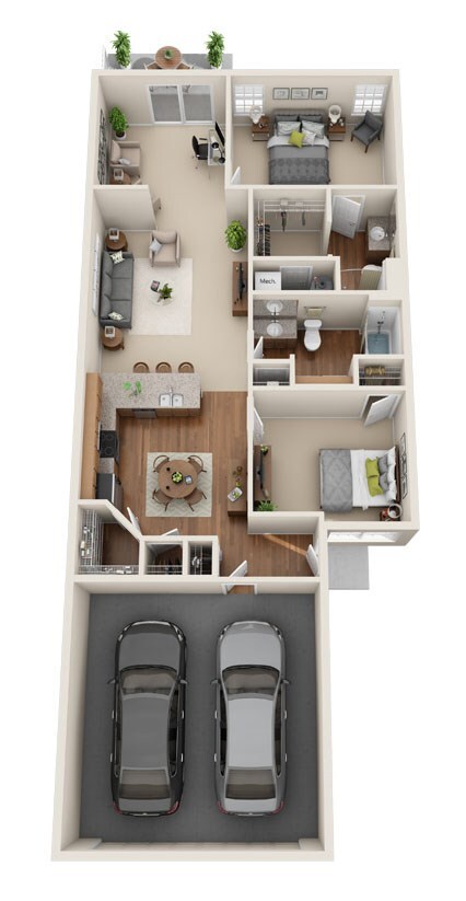 Floorplan - Redwood Fort Wayne Maplecrest Road