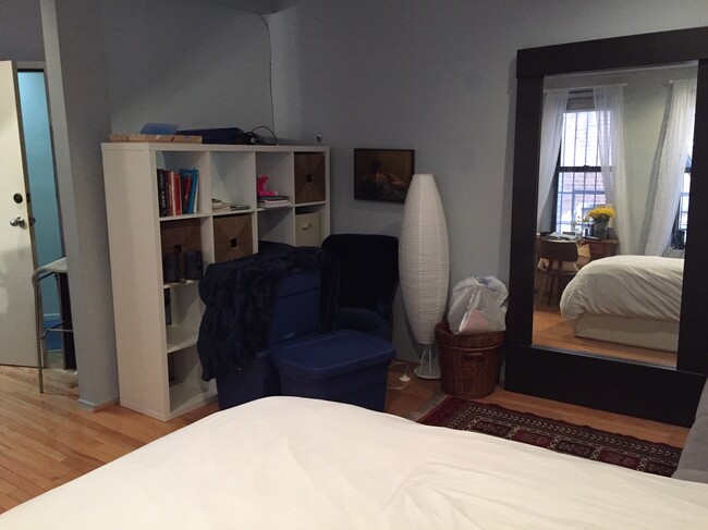 Living room/bedroom shown furnished - 1844 Columbia Road NW