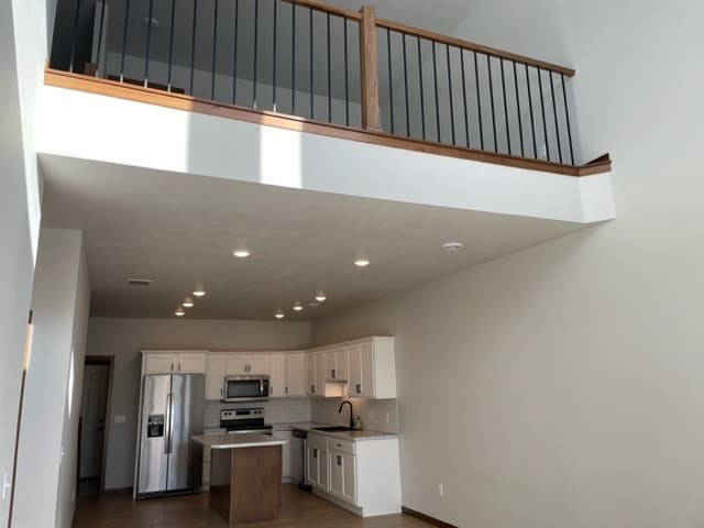 Large Loft Overlooks Living Room - 6142 S Alki Pl