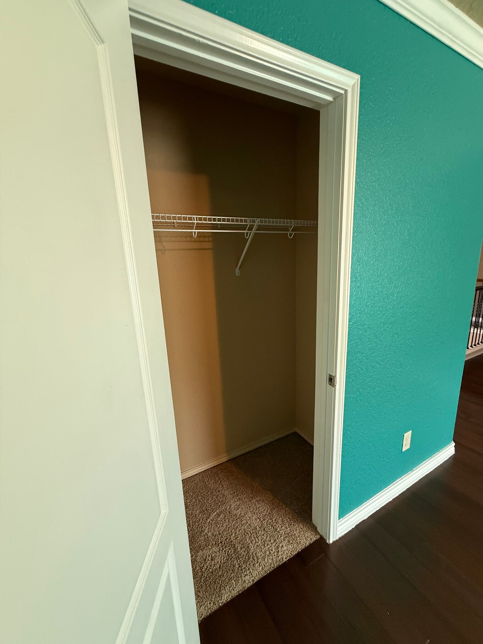 4th Bedroom Carpeted Closet - 420 Slippery Rock
