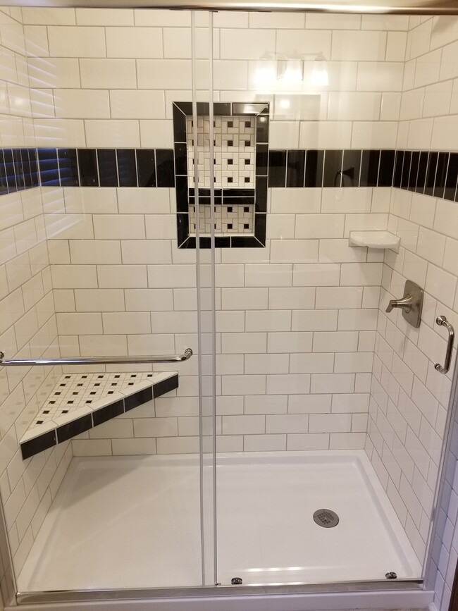 Subway Tile Shower - 6734 Worth Ave