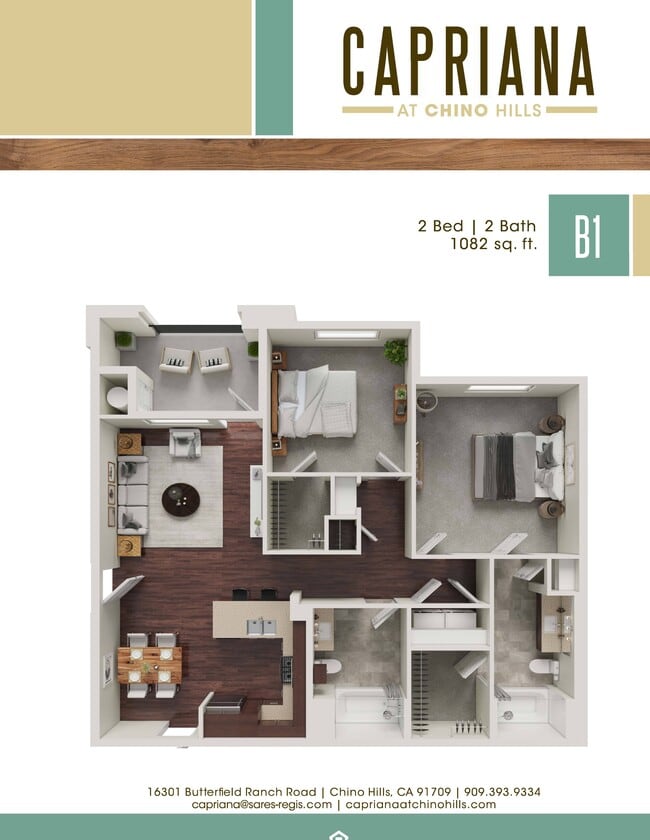 Floorplan - Capriana at Chino Hills
