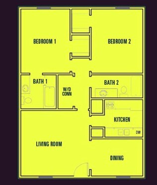 2BR/2BA - The Metropolis Apartments