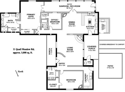 Floorplan - 11 Quail Meadow Rd