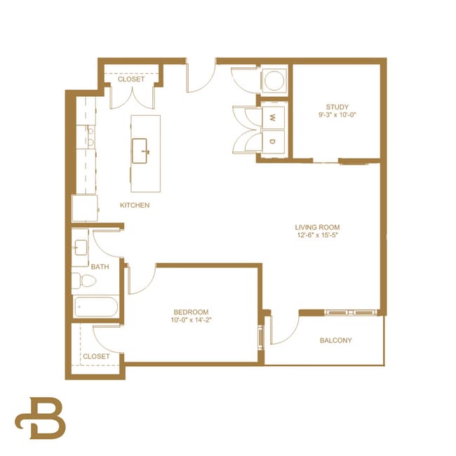 Floorplan - The Birney at Westhampton