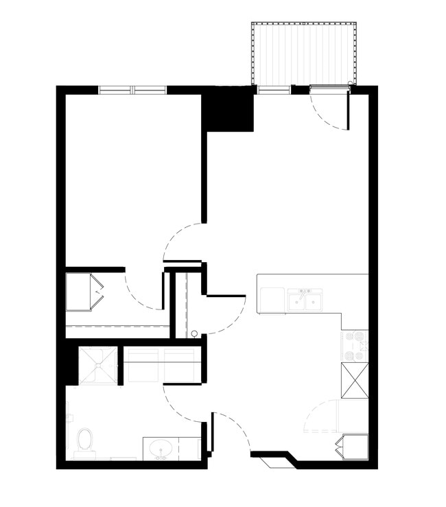 Floorplan - Coral North Apartments